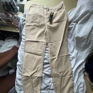 KAKI Loose Fitting Pants